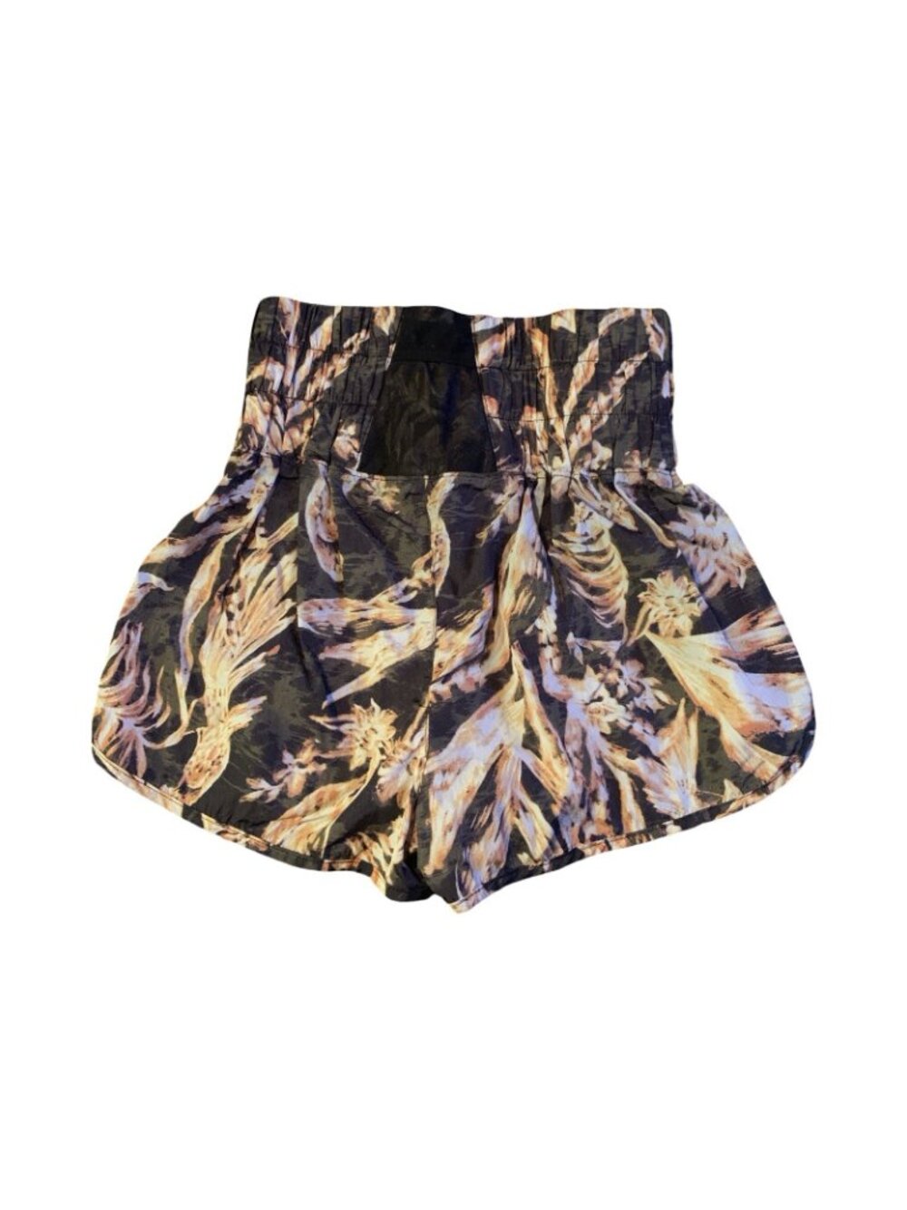 Free People The Way Home Printed Shorts Black Combo Athletic XS Athleisure Light - Picture 4 of 7